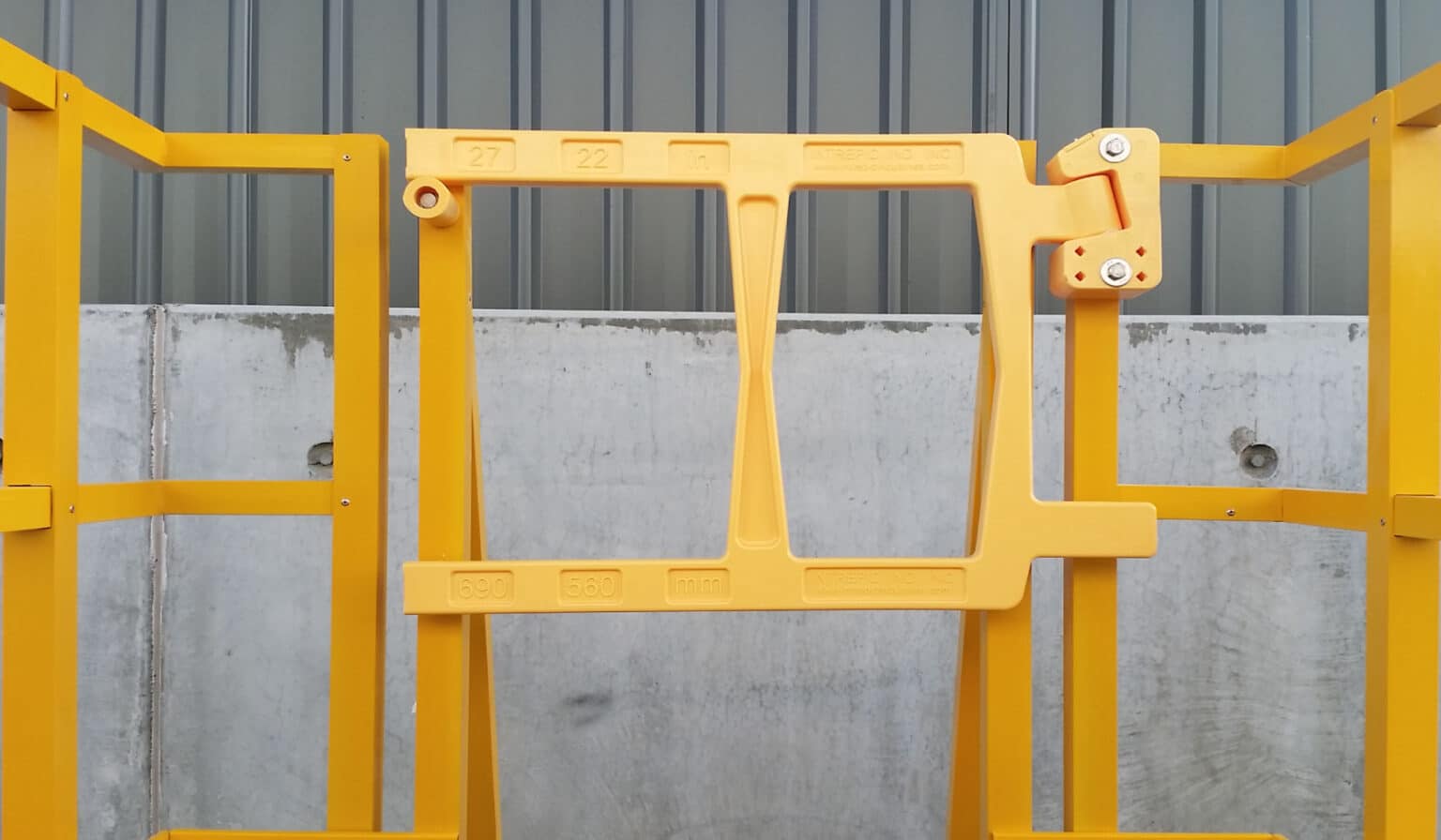 Self-Closing Safety Gates | Industrial Safety Gates | Intrepid Industries